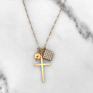 Nicole Cross Necklace