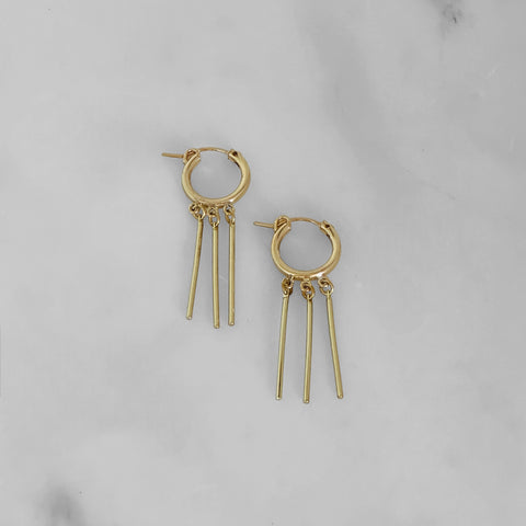 Small Gold Dani Earrings