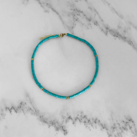 Matte Turquoise Choker