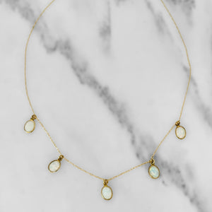 Gold Opal Alice Choker