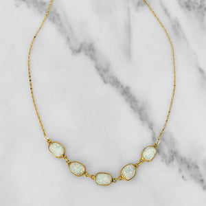 Gold Opal Choker