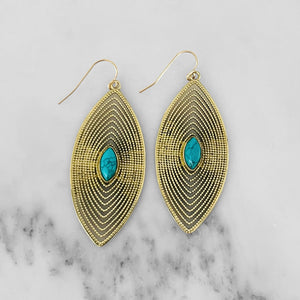 Turquoise Miles Earrings