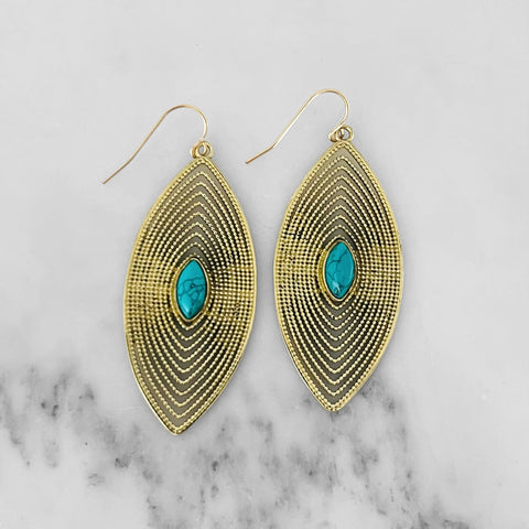 Turquoise Miles Earrings